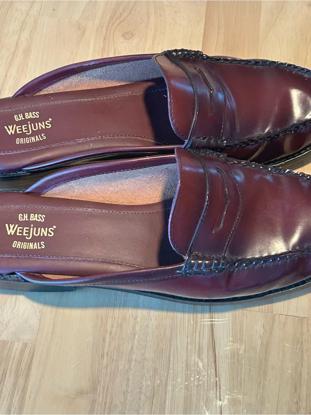 GH Bass Wynn EasyWeeJuns Penny Loafers - Men’s Slip-On Classics Size 11 - Picture 4 of 11